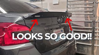 Installing PERRIN GURNEY flap 2020 Subaru WRX [upl. by Gaiser]