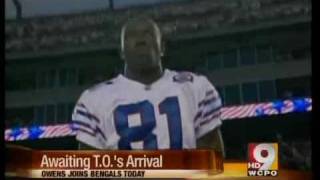 Terrell Owens arrived ready for Bengals [upl. by Harland]