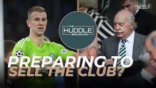 Joe Hart to retire Motherwell preview and is Celtic for sale  The Huddle Breakdown [upl. by Naoh546]