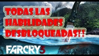 Todas las habilidades desbloqueadas en Far Cry 3 [upl. by Riocard]