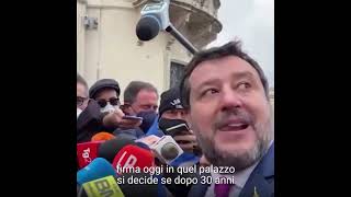 MATTEO SALVINI SUI REFERENDUM DELLA GIUSTIZIA DAVANTI ALLA CORTE COSTITUZIONALE [upl. by Oloap]