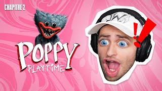 Poppy Playtime  Chapitre 2  Rediffusion Squeezie du 0209 [upl. by Ayk799]