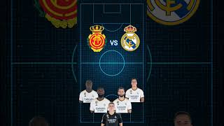 REAL MADRID VS MAJORQUE ligasantander realmadrid [upl. by Zerla]