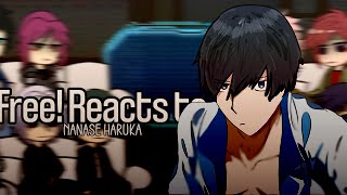 Free Reacts to Haruka Nanase  lazy and probs boring turn high quality [upl. by Sisi331]