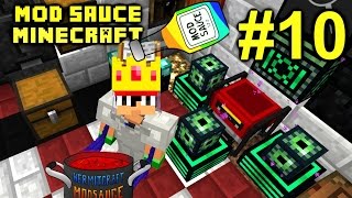 Minecraft Mod Sauce Ep 10  Quarry Time   HermitCraft Modded Minecraft [upl. by Crista]