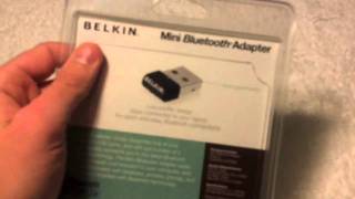 Belkin Mini Bluetooth Adapter unboxing [upl. by Hajar]