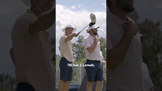 Scottie Scheffler and Ted Scotts bromance is too good TaylorMade shorts [upl. by Je294]