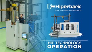 Hiperbaric HIP Hot Isostatic Pressing technology operation [upl. by Bang]