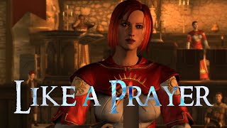 Dragon Age Origins Leliana Sings  Like A Prayer [upl. by Cirdes]