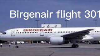 Birgenair Flight 301 crash animation CVR updated [upl. by Aonian]