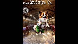 Papillion in lederhosen  Metas AI spinning barrel Picsart [upl. by Reisch]