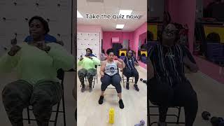 Try chair dance workouts on Everdance app [upl. by Walli]