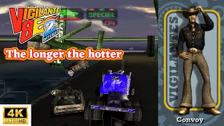 Vigilante 8 2nd Offense  PS1 Gameplay Convoy 17 [upl. by Jorgan]