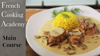 Pork Medallions with Creamy Mushroom and Port Sauce  Easy StepbyStep Recipe Tutorial [upl. by Charie]