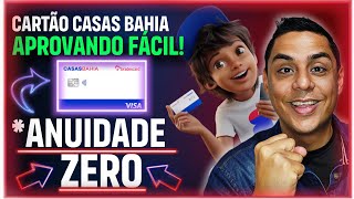 CARTÃO CASAS BAHIA APROVANDO MUITOS ANUIDADE GRÁTIS  VEJA COMO SOLICITAR  PASSO PASSO BRADESCARD [upl. by Phipps]