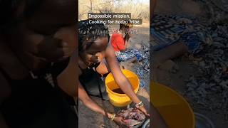 I tried cooking for Hadza hadzabetribe hadzatribe africa food cooking [upl. by Issiah797]