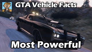 Most Powerful Engines  GTA 5 Vehicle Facts Countdown [upl. by Jedd]