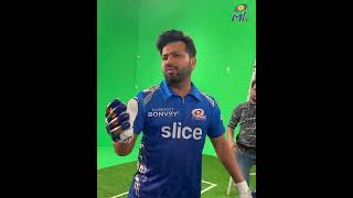 That winning feeling ft Rohit Sharma Mumbai Indians shorts mycricket mumbaicricket [upl. by Aillij]