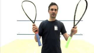 Xamsa PXT 115 Squash Racket Review [upl. by Kcyred]