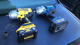 Dewalt Dcf900 Vs Harbor Freight Hercules Ultra Torque [upl. by Unders503]