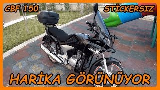 MOTOSİKLET STİCKER SÖKMEK  NASIL YAPILIR  CBF 150 [upl. by Willms713]