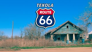 A FORGOTTEN TOWN ON ROUTE 66  TEXOLA [upl. by Risay]