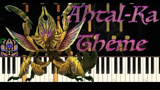 AhtalKa Theme Phase 3 MHXX  Synthesia [upl. by Eniamzaj728]