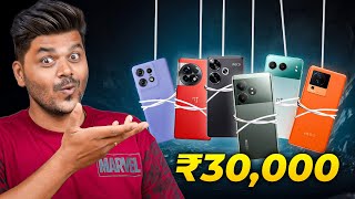 ⚡Top 5 Best Smartphones📱 Under ₹30000 🔥AUGUST 2024 TamilTech [upl. by Jacy]