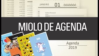 MIOLO DE AGENDA ARQUIVO PARA PRODUÇÃO DE AGENDAS [upl. by Iht897]