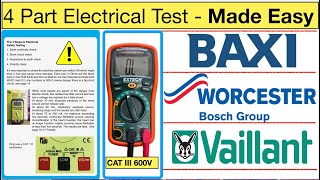 Boiler 4 Part Electrical Test  Made Easy [upl. by Service]