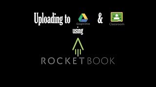 Uploading to Drive with Rocketbook [upl. by Anitnas]