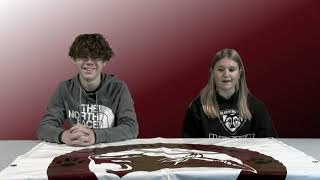 Portville HS Morning Announcements 10162024 [upl. by Nuahsyd]