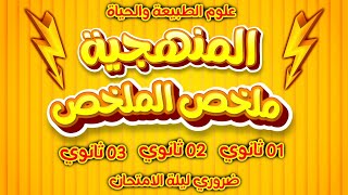 ⚡️ليلة الرعد⚡️منهجية العلوم من الالف الى الياء1 و 2 و 3 ثانوي كل ما تحتاجه⭐⭐⭐⭐⭐ [upl. by Ylehsa]