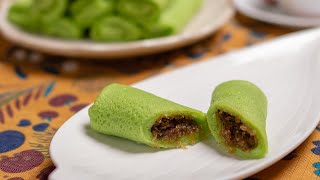 Kuih Ketayap Yang Lembut  Dadar Gulung [upl. by Donough]