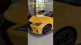 2024 Lexus RC300 AWD FSport 4K Flare Yellow [upl. by Ledniahs487]