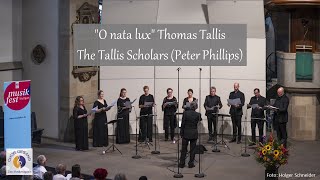 quotO nata luxquot Thomas Tallis  The Tallis Scholars Peter Phillips [upl. by Needan]