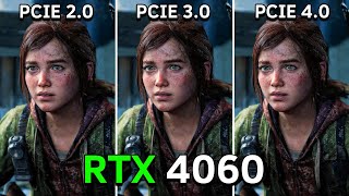 PCIe 20 vs PCIe 30 vs PCIe 40  GeForce RTX 4060 8GB  Test In 9 Games at 1080p  2023 [upl. by Annel]