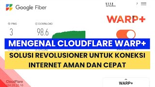 CLOUDFLARE 1111 WARP LEBIH DARI SEKEDAR VPN BIASA [upl. by Robyn]