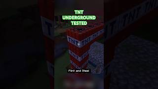 Underground TNT Explosion with TWO Towers 💥 – Minecraft [upl. by Ma]