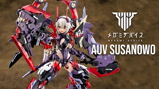 Megami Device AUV Susanowo Kotobukiya Product Preview USA Gundam TV [upl. by Sasha774]