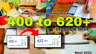 How I Increased My Marks 400 to 620   Neet 2024  trending neet2024 mocktest [upl. by Troc18]