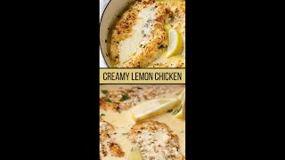 Keto Creamy Lemon Chicken Chicken Recipe Creamy Chicken [upl. by Dido358]