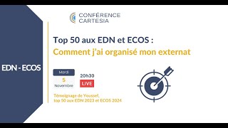 Top 50 aux EDN et aux ECOS  comment jai organisé mon externat [upl. by Billmyre606]