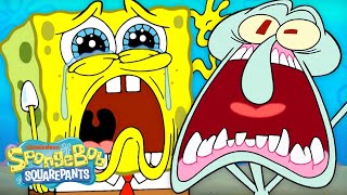 SpongeBob FREAKING OUT For 51 Minutes Straight 🤯  SpongeBobOfficial [upl. by Ecissej964]