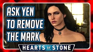 Witcher 3 🌟 Ask Yennefer to Remove Master Mirror aka Gaunter ODimms Mark 🌟 HEARTS OF STONE [upl. by Charlotta74]