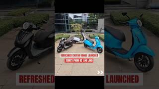 CHETAK RANGE LAUNCHED STARTS FROM RS 100 LAKH shorts chetak bajaj electric scooter [upl. by Ingaborg]