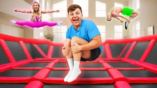 I Built a Trampoline Park in My House [upl. by Curt]