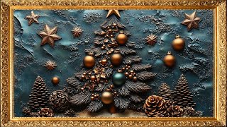 Christmas TV Art  Wall art framed  Art Screensaver for TV [upl. by Koenig]