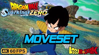 Gohan Kid Moveset DRAGON BALL Sparking ZERO  4K 60FPS [upl. by Harrie]