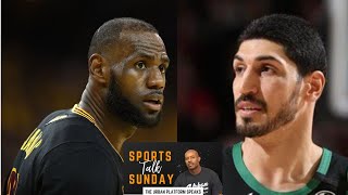 Enes Kanter Not Afraid Of Lebron Dictator James [upl. by Elatnahc815]